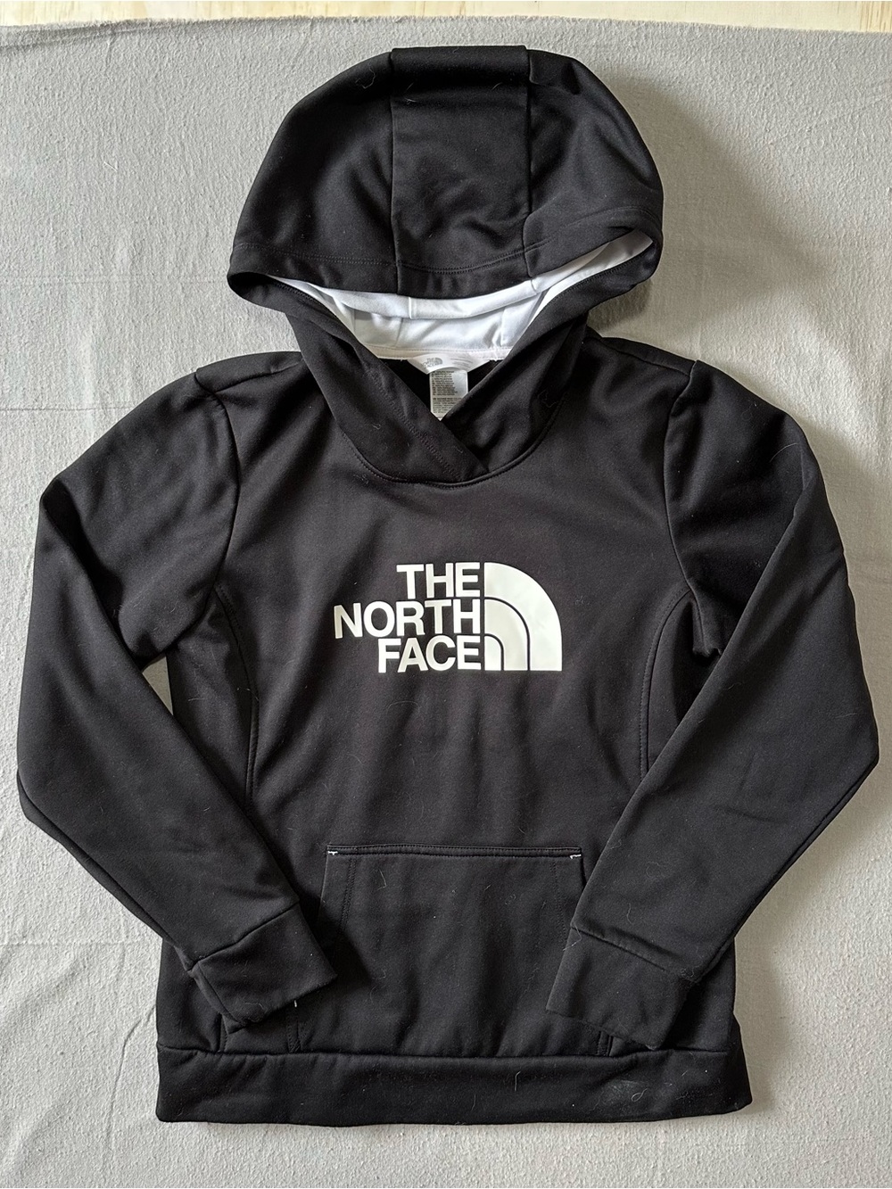 The North Face Women’s Black Logo Hoodie Medium Pullover Sweatshirt